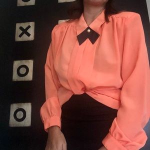 Vintage button up blouse